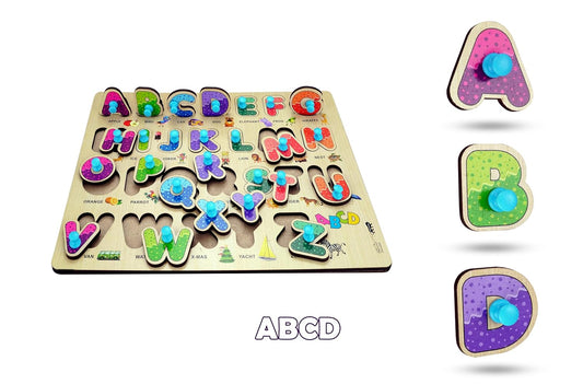 Wooden Learning Educational Board