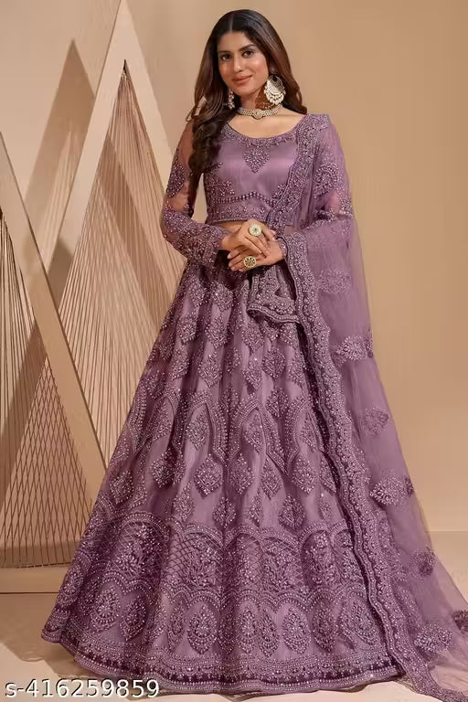 Lehenga with Unstitched Blouse.