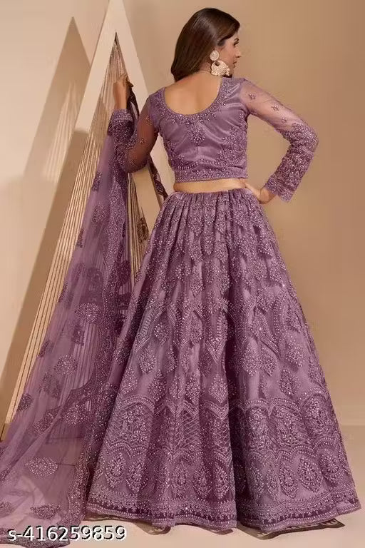 Lehenga with Unstitched Blouse.