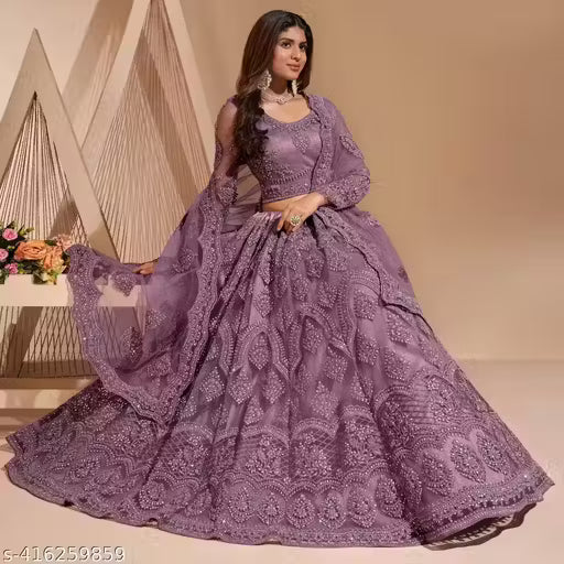 Lehenga with Unstitched Blouse.